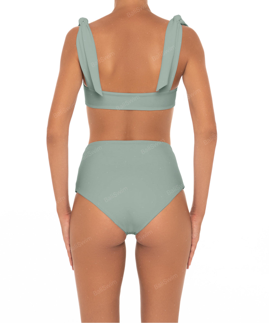 BSWS-T26 Tie Shoulder Bikini Top