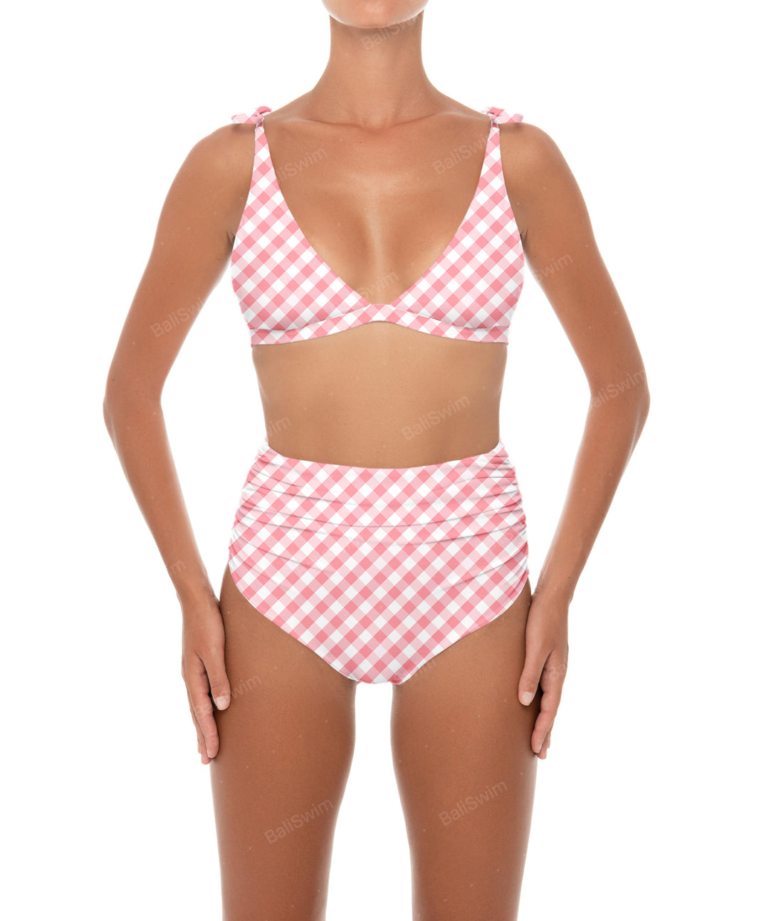 BSWS-T31 Tie Shoulder Bikini Top