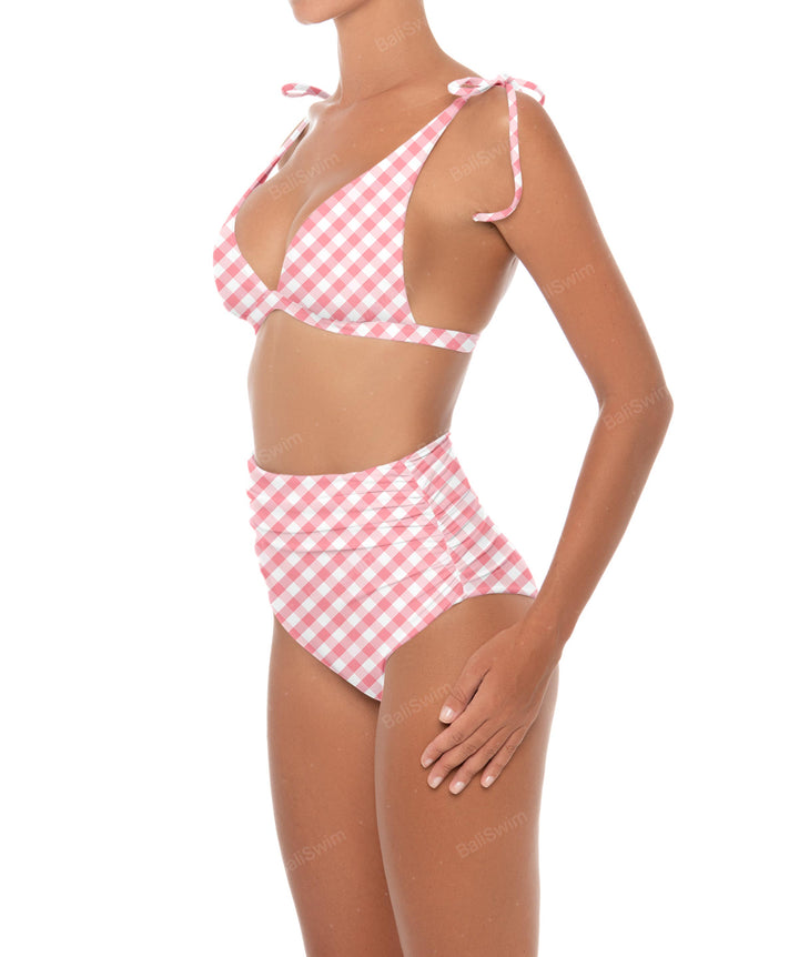 BSWS-T31 Tie Shoulder Bikini Top