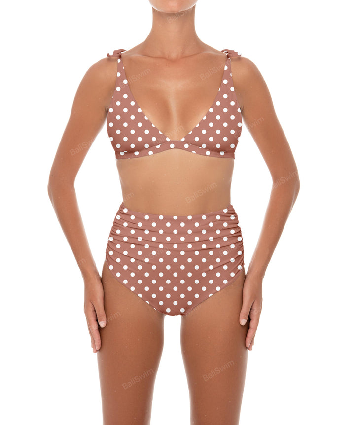 BSWS-T31 Tie Shoulder Bikini Top