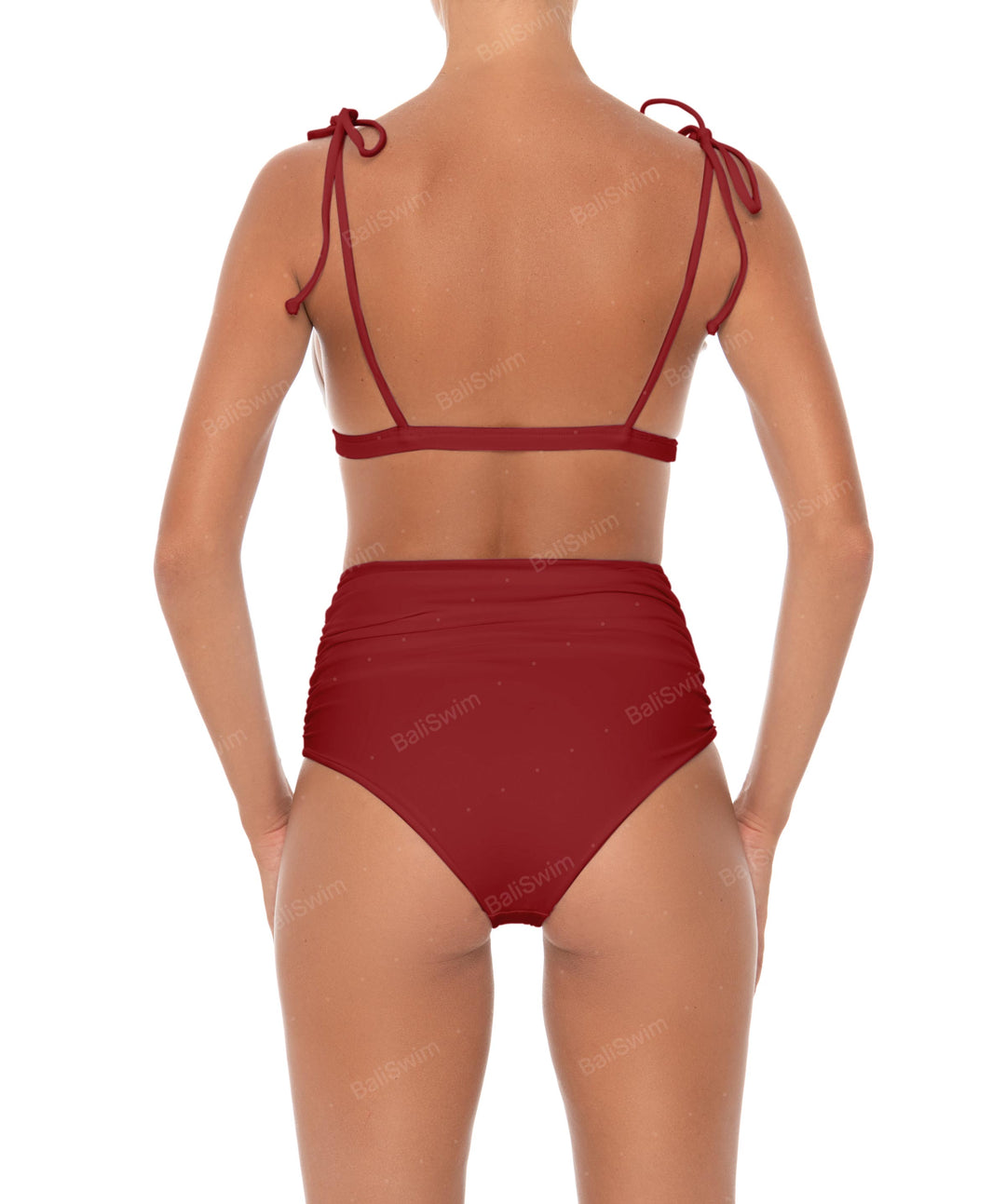 BSWS-T31 Tie Shoulder Bikini Top