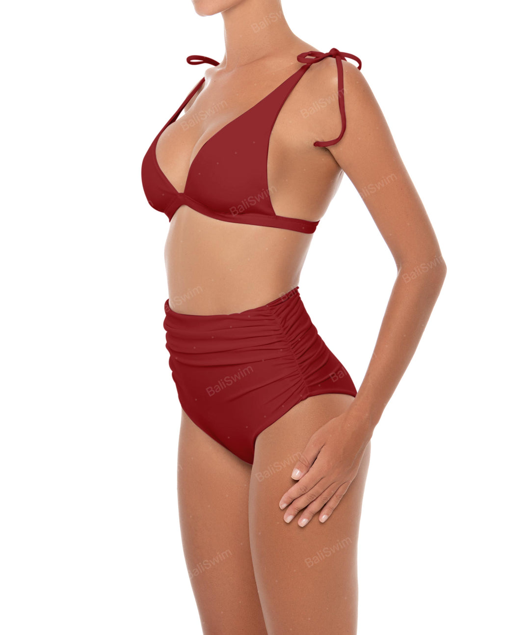 BSWS-T31 Tie Shoulder Bikini Top