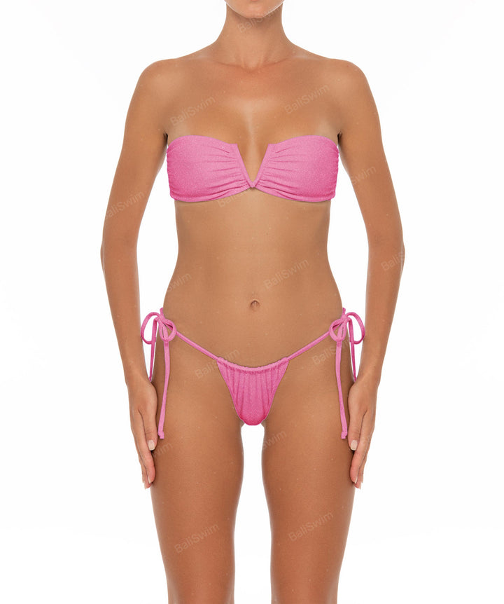 BSWS-T34 V-Wire Bandeau Bikini Top