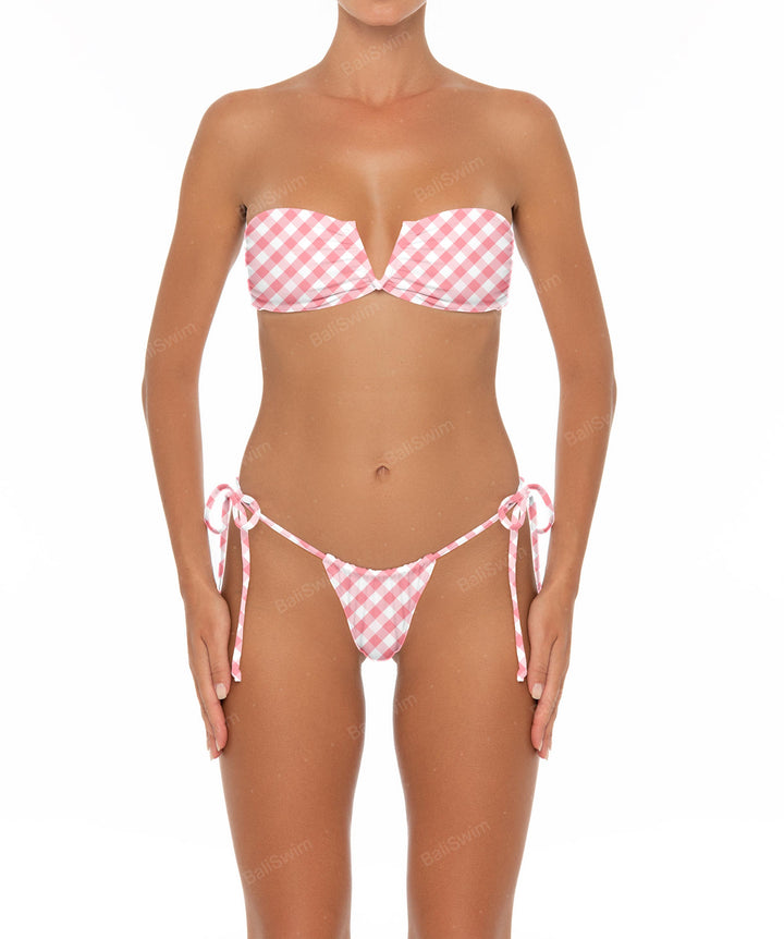 BSWS-T34 V-Wire Bandeau Bikini Top