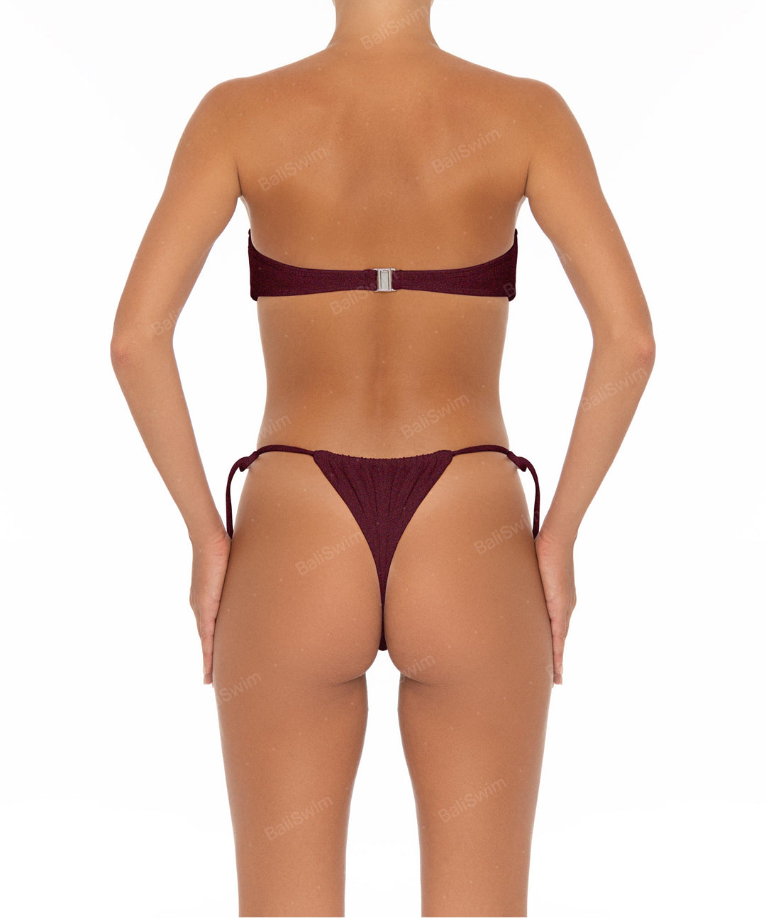 BSWS-T34 V-Wire Bandeau Bikini Top