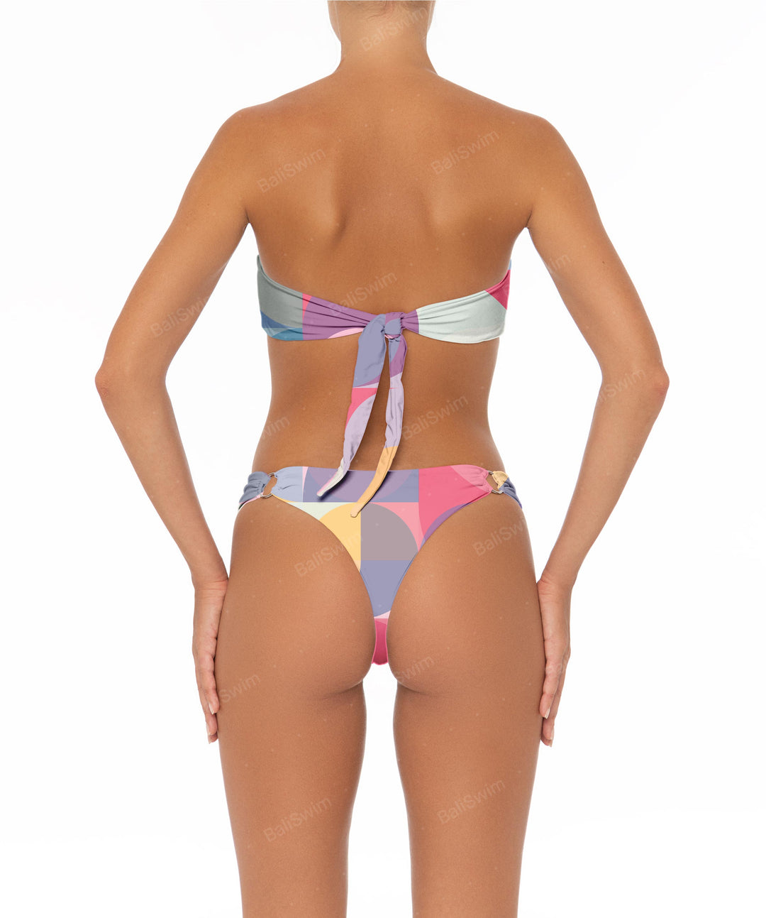 BSWS-T35 O-Ring Bandeau Bikini Top