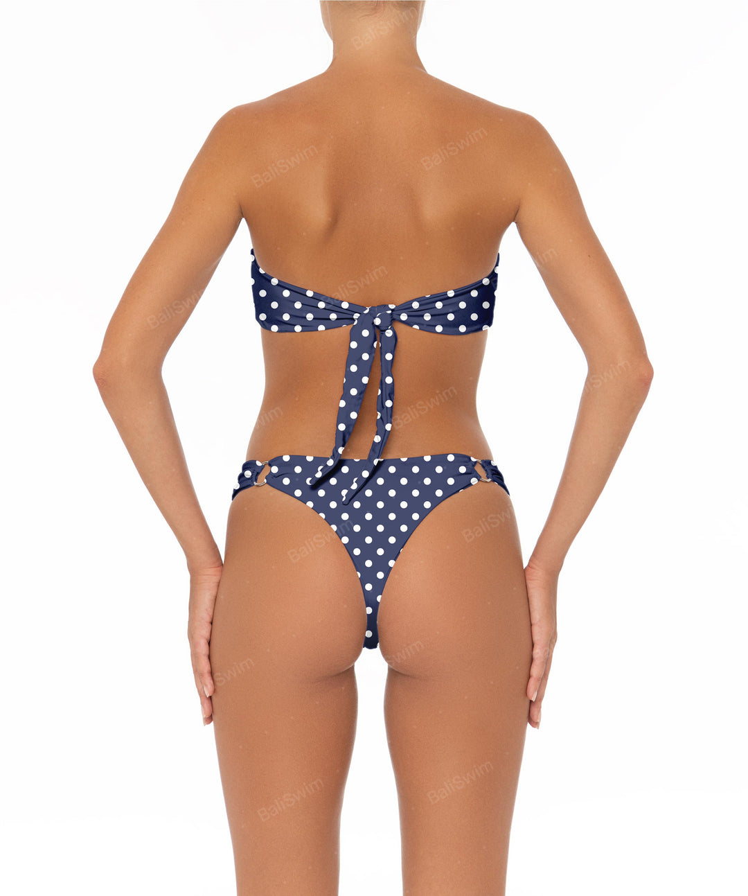 BSWS-T35 O-Ring Bandeau Bikini Top