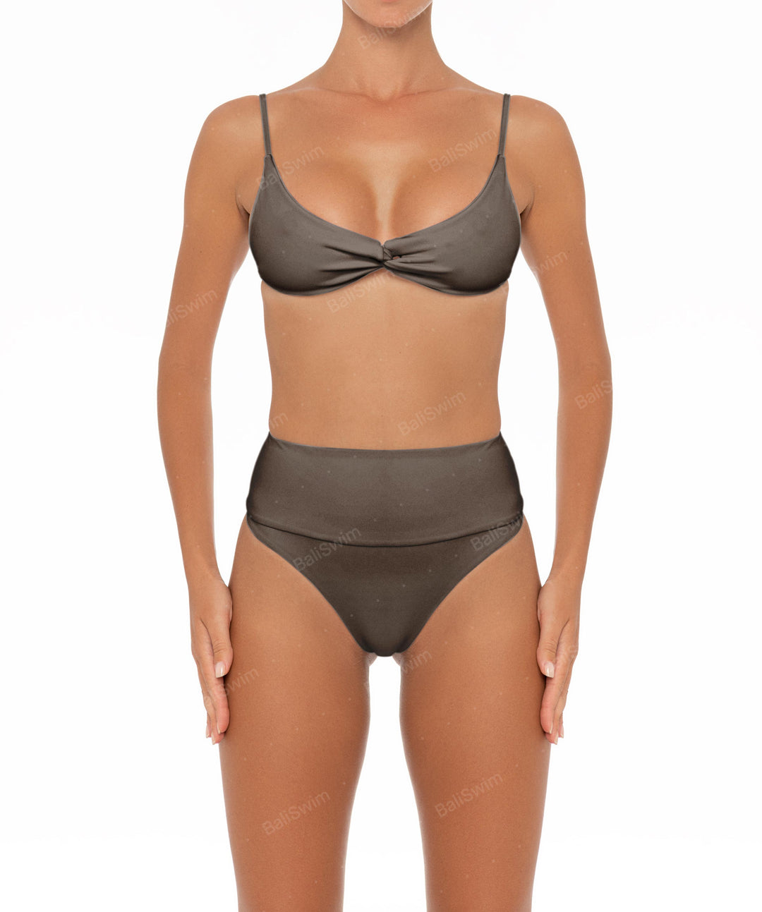 BSWS-T37 Chain Knotted Bikini Top