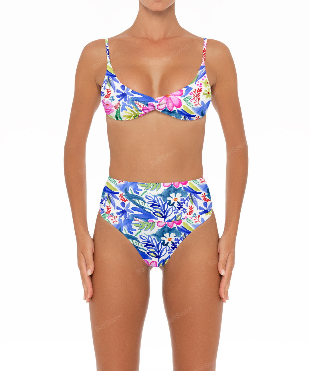 BSWS-B37 High Rise Bikini Bottom