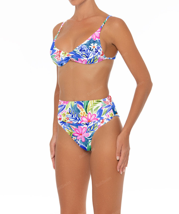 BSWS-B37 High Rise Bikini Bottom
