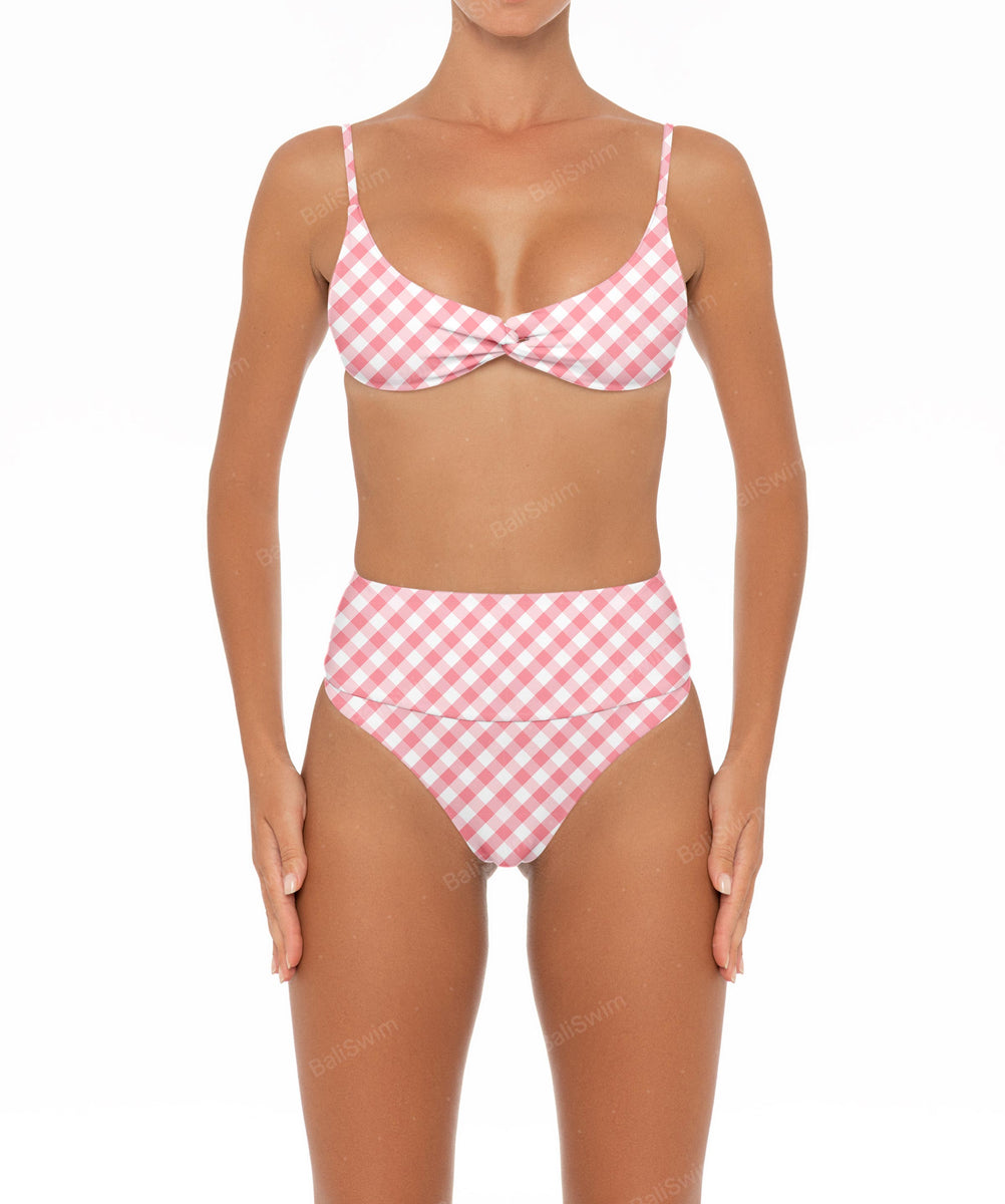 BSWS-B37 High Rise Bikini Bottom – Bali Swim