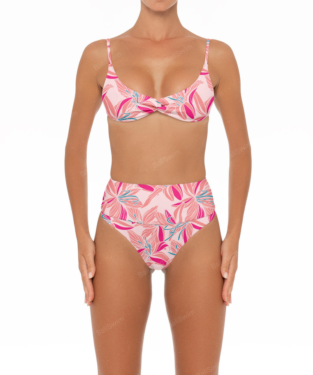 BSWS-T37 Chain Knotted Bikini Top