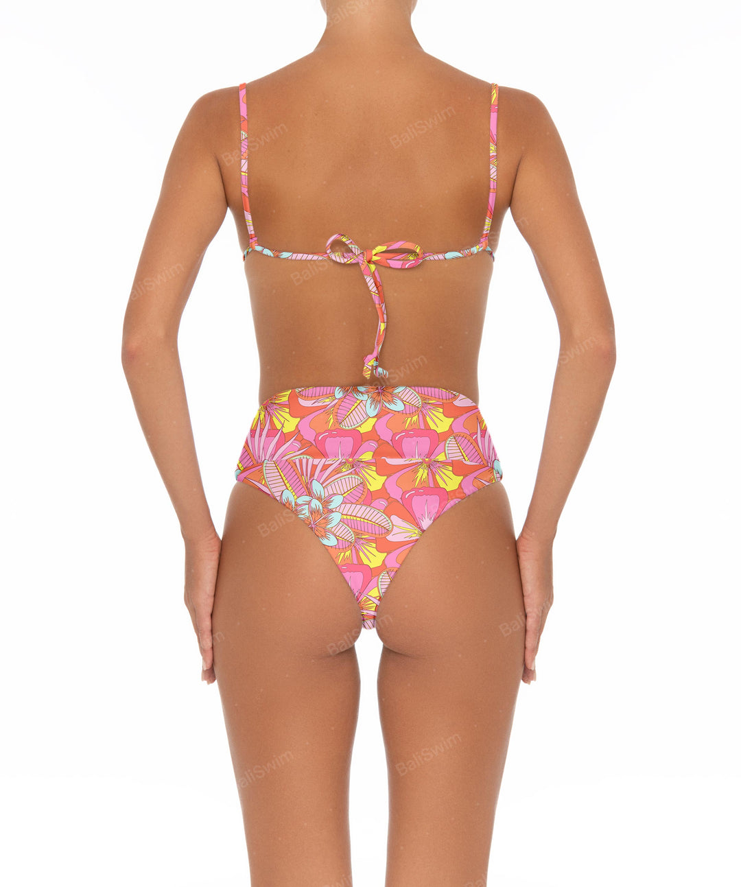 BSWS-B37 High Rise Bikini Bottom