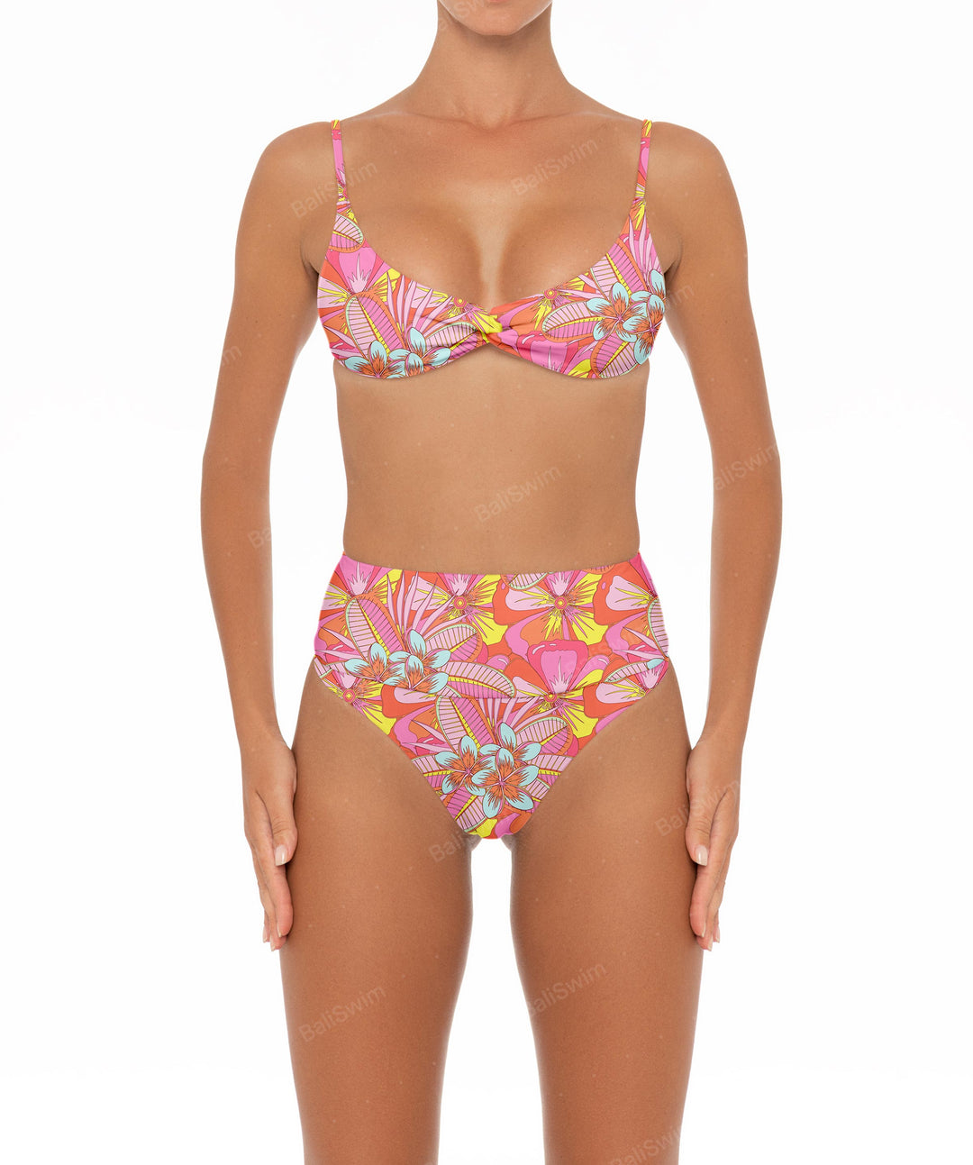 BSWS-T37 Chain Knotted Bikini Top