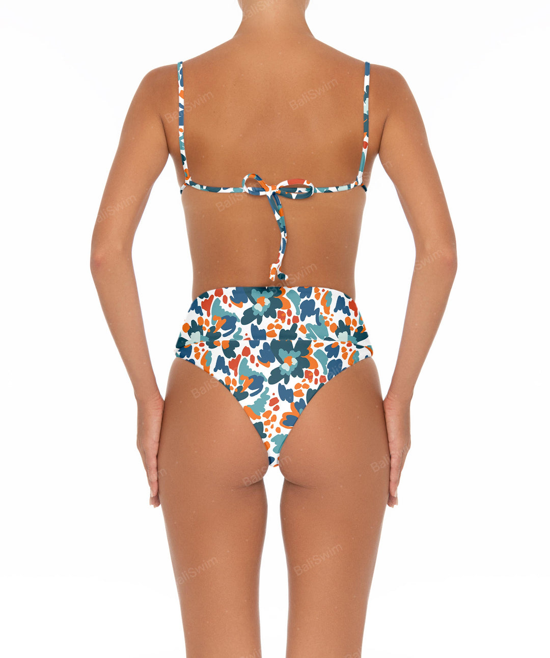 BSWS-B37 High Rise Bikini Bottom