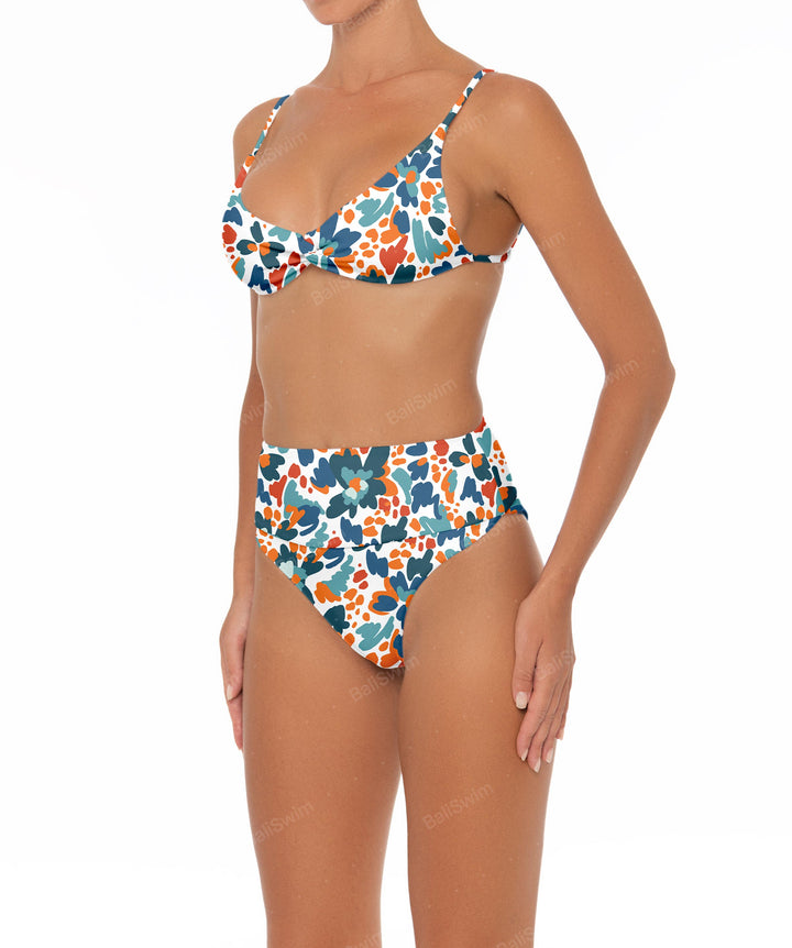 BSWS-B37 High Rise Bikini Bottom