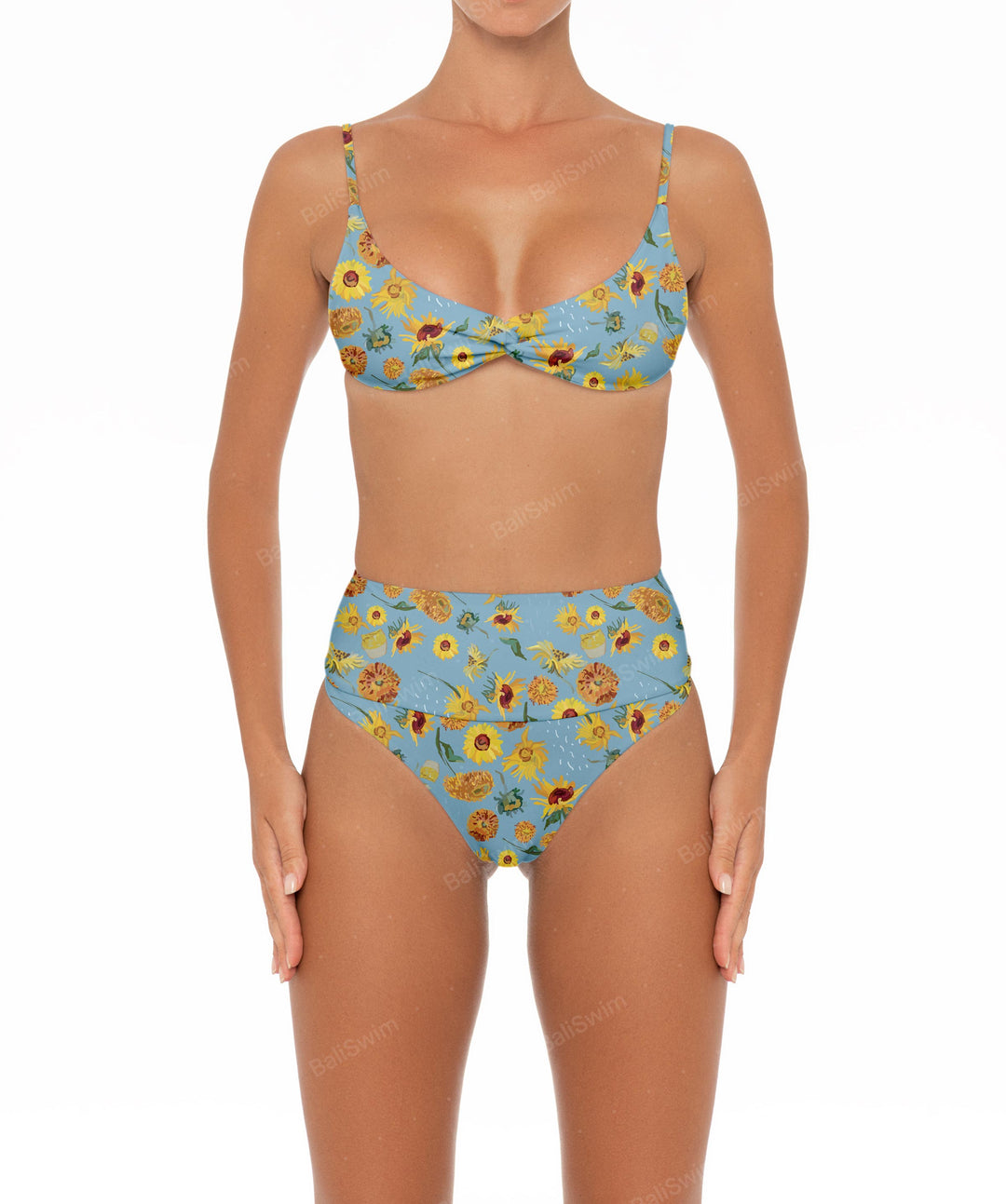 BSWS-B37 High Rise Bikini Bottom