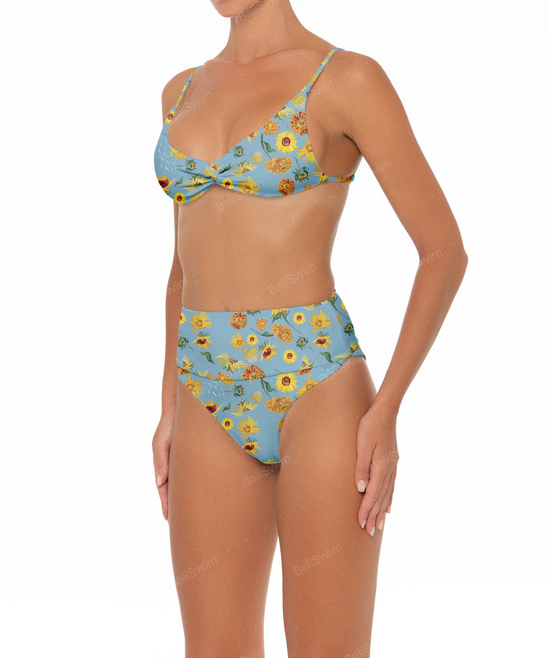 BSWS-B37 High Rise Bikini Bottom