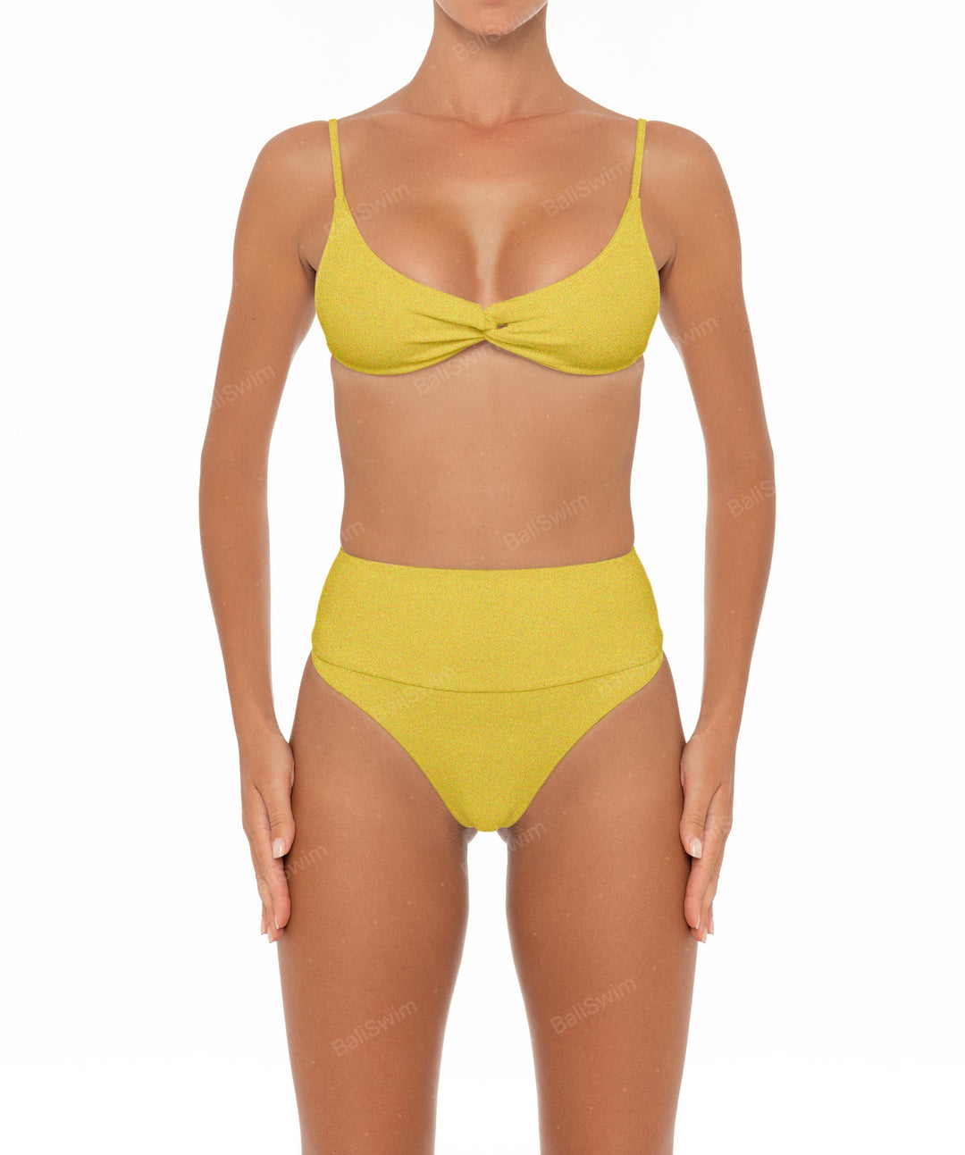BSWS-B37 High Rise Bikini Bottom