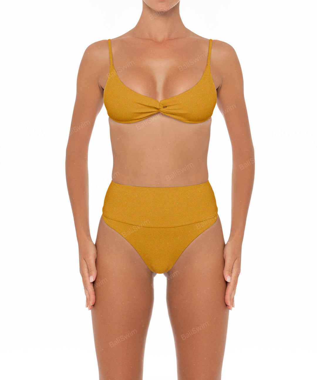 BSWS-B37 High Rise Bikini Bottom