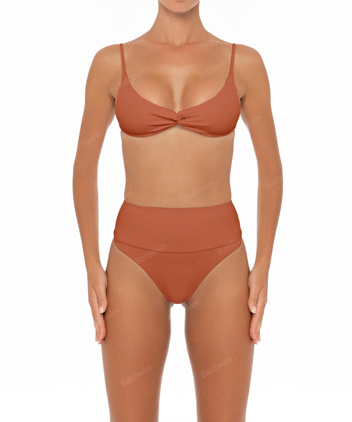 BSWS-B37 High Rise Bikini Bottom