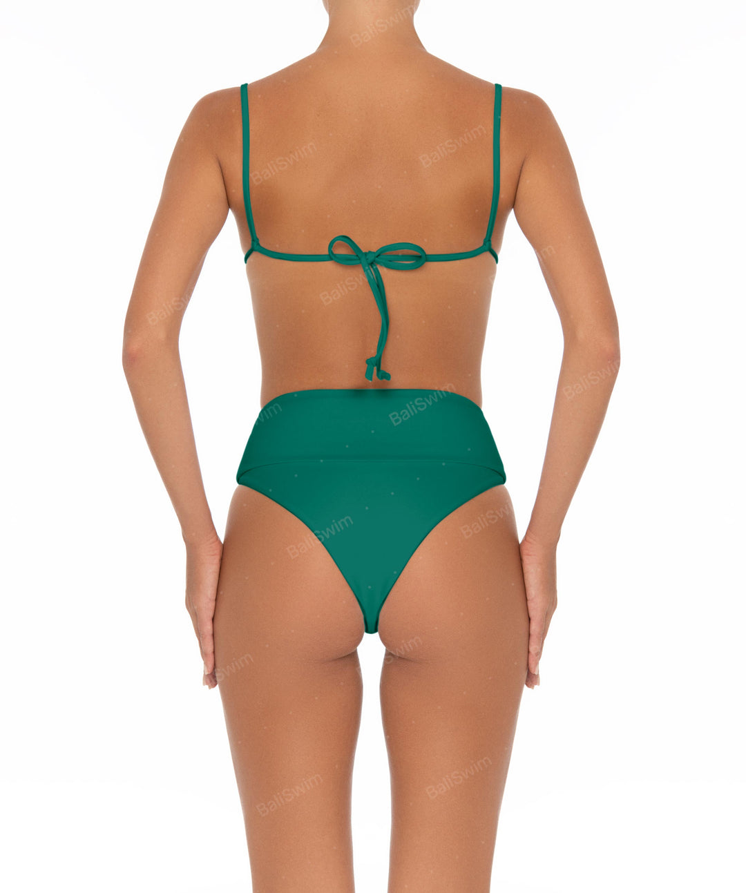 BSWS-B37 High Rise Bikini Bottom