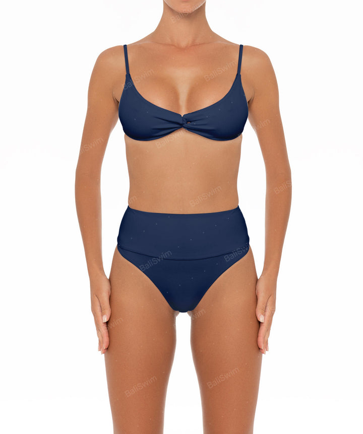 BSWS-T37 Chain Knotted Bikini Top