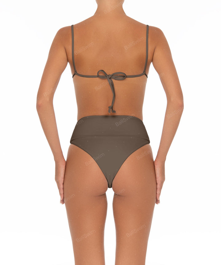 BSWS-B37 High Rise Bikini Bottom