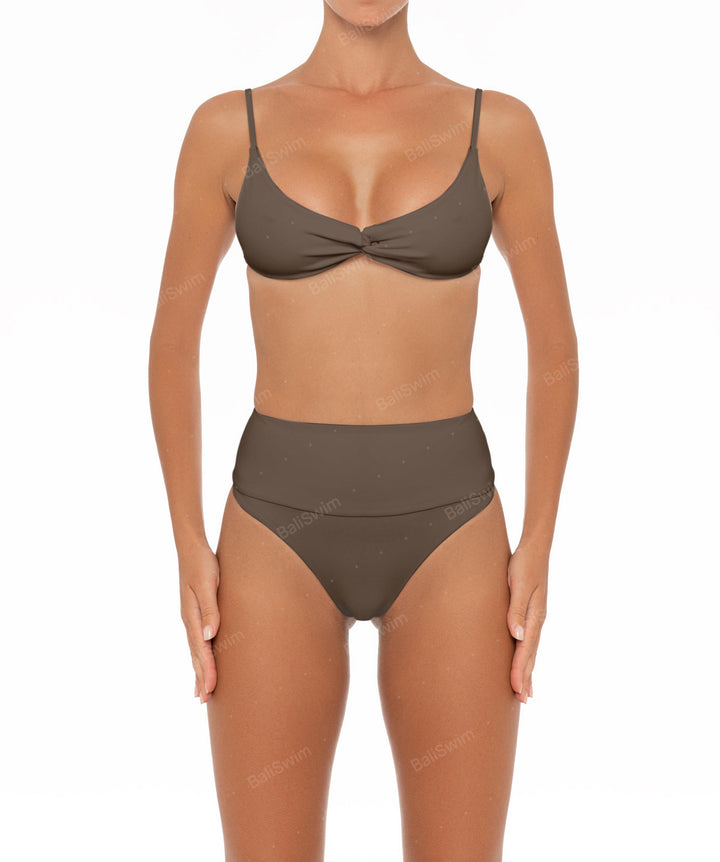 BSWS-T37 Chain Knotted Bikini Top