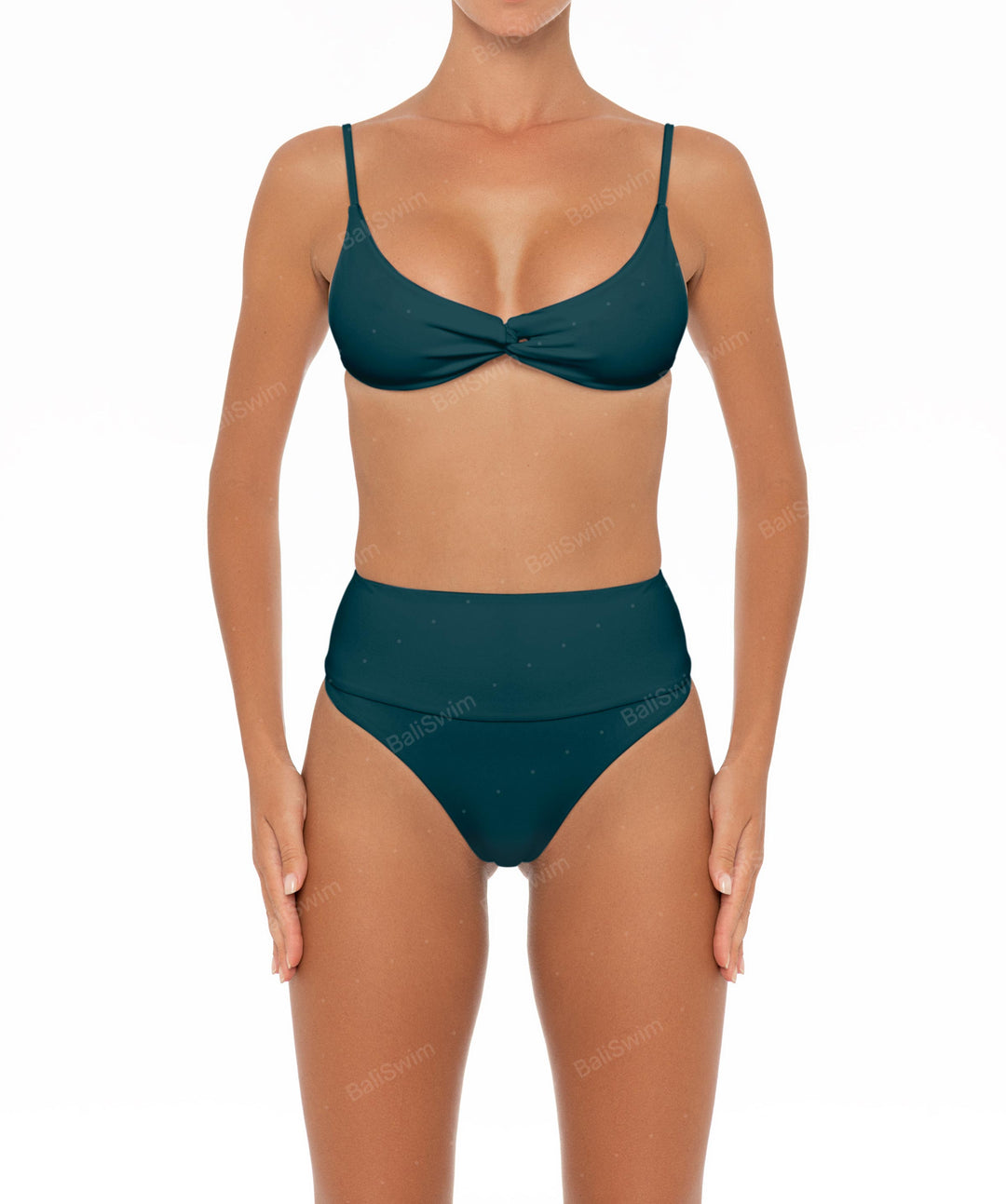 BSWS-T37 Chain Knotted Bikini Top