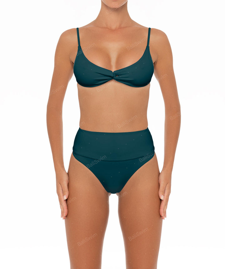 BSWS-T37 Chain Knotted Bikini Top