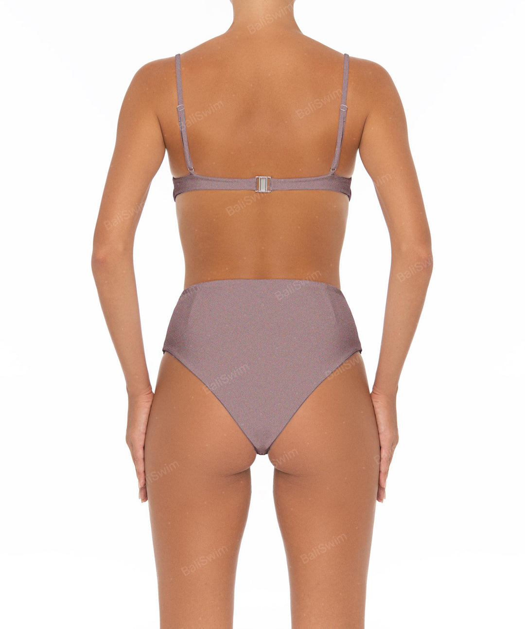 BSWS-B40 Darted High Rise Bikini Bottom
