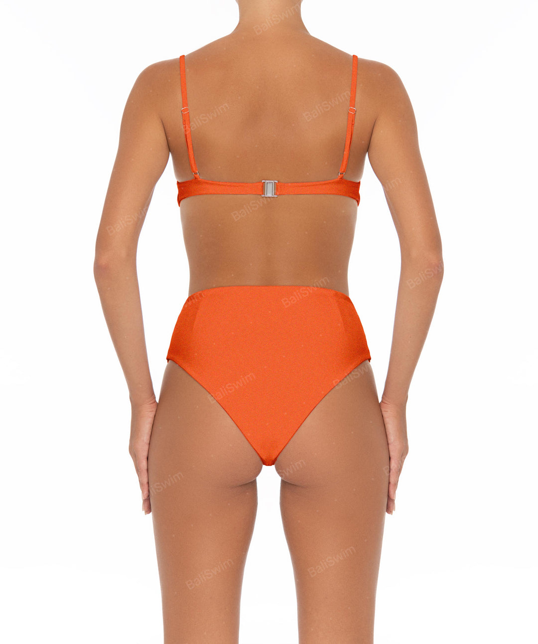 BSWS-B40 Darted High Rise Bikini Bottom