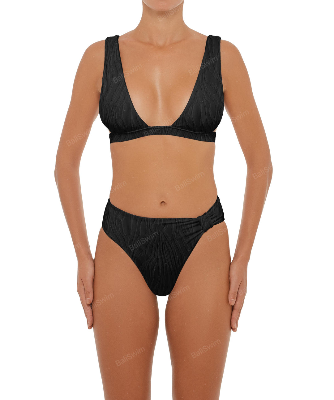 BSWS-B55 High Rise Bikini Bottom