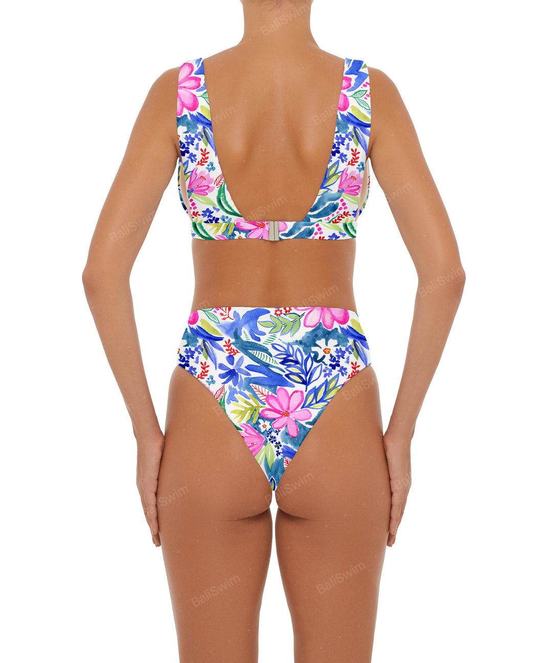 BSWS-B55 High Rise Bikini Bottom