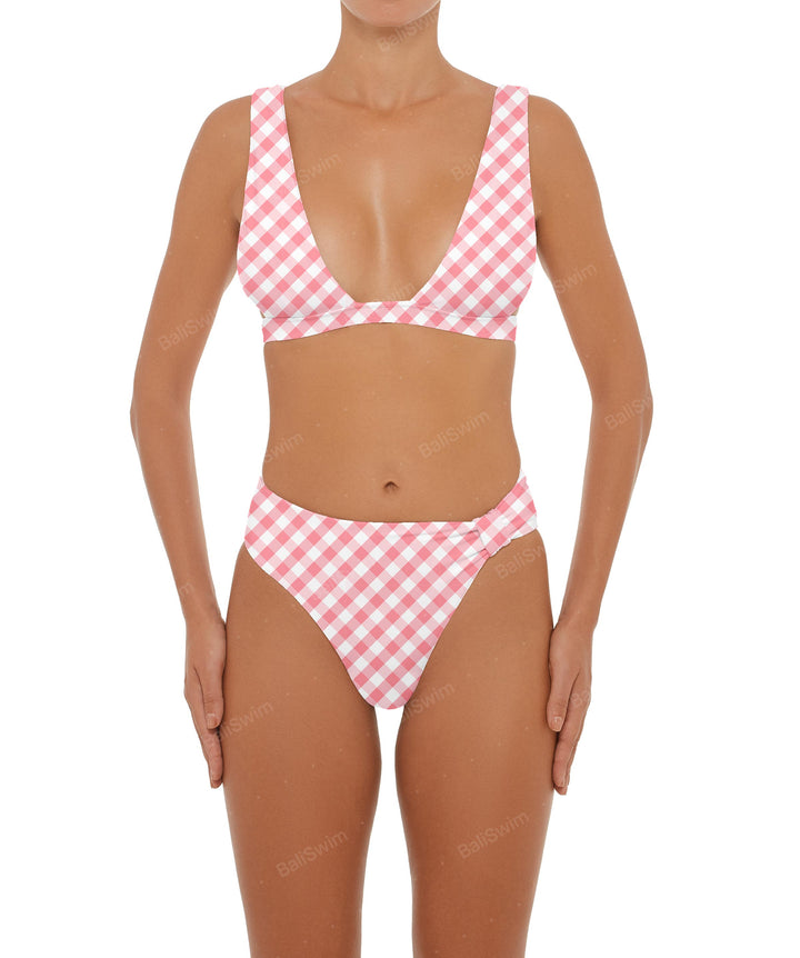 BSWS-T55 Plunge Neck Bikini Top