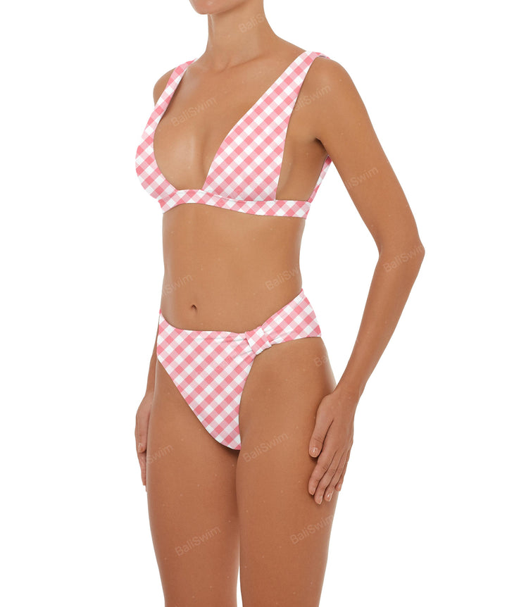 BSWS-T55 Plunge Neck Bikini Top