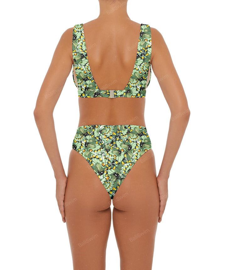 BSWS-T55 Plunge Neck Bikini Top