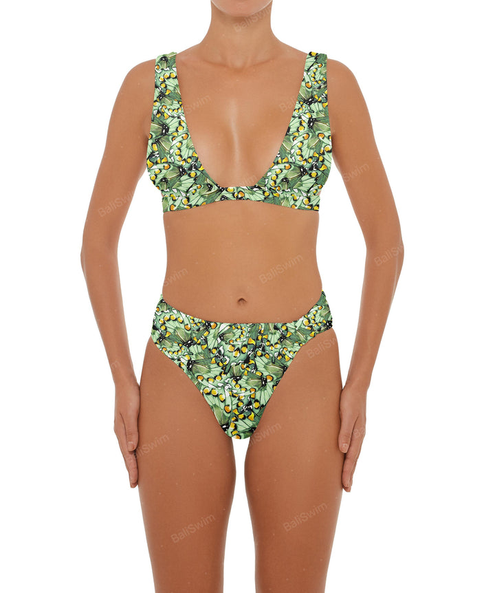 BSWS-B55 High Rise Bikini Bottom