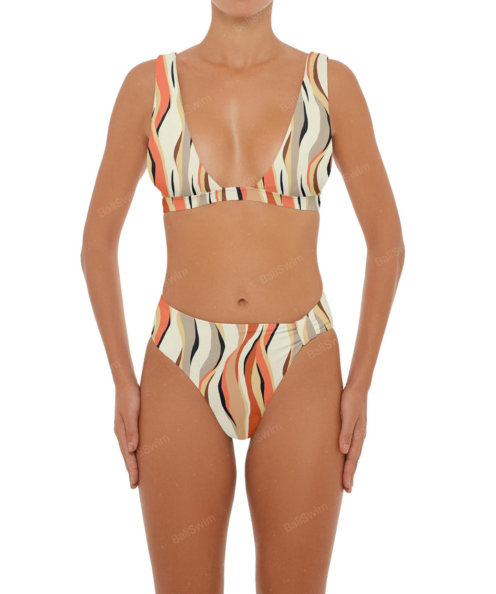 BSWS-B55 High Rise Bikini Bottom