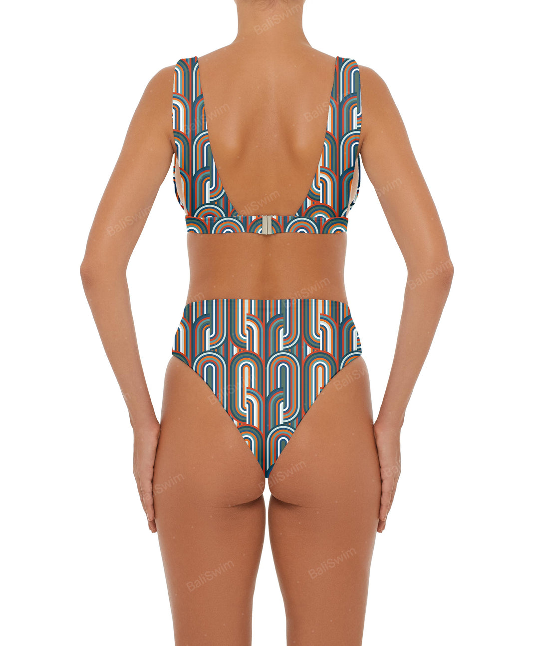 BSWS-T55 Plunge Neck Bikini Top