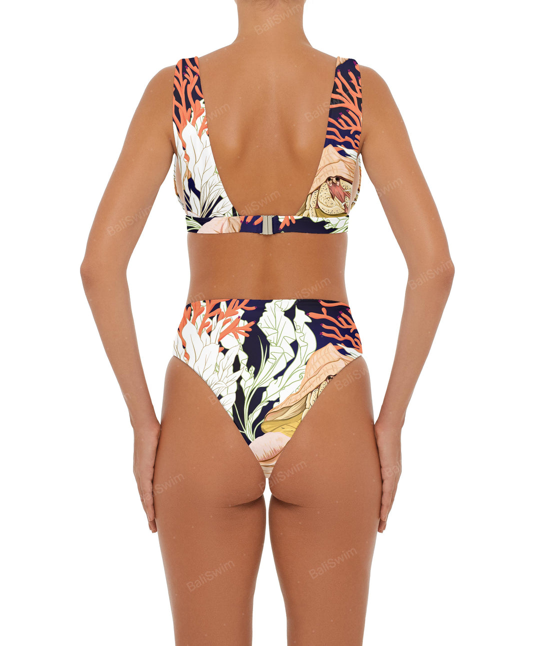 BSWS-B55 High Rise Bikini Bottom