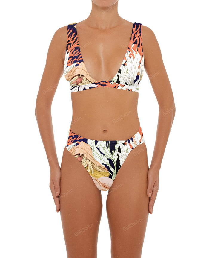 BSWS-T55 Plunge Neck Bikini Top