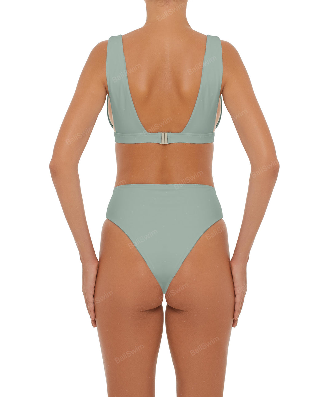 BSWS-T55 Plunge Neck Bikini Top