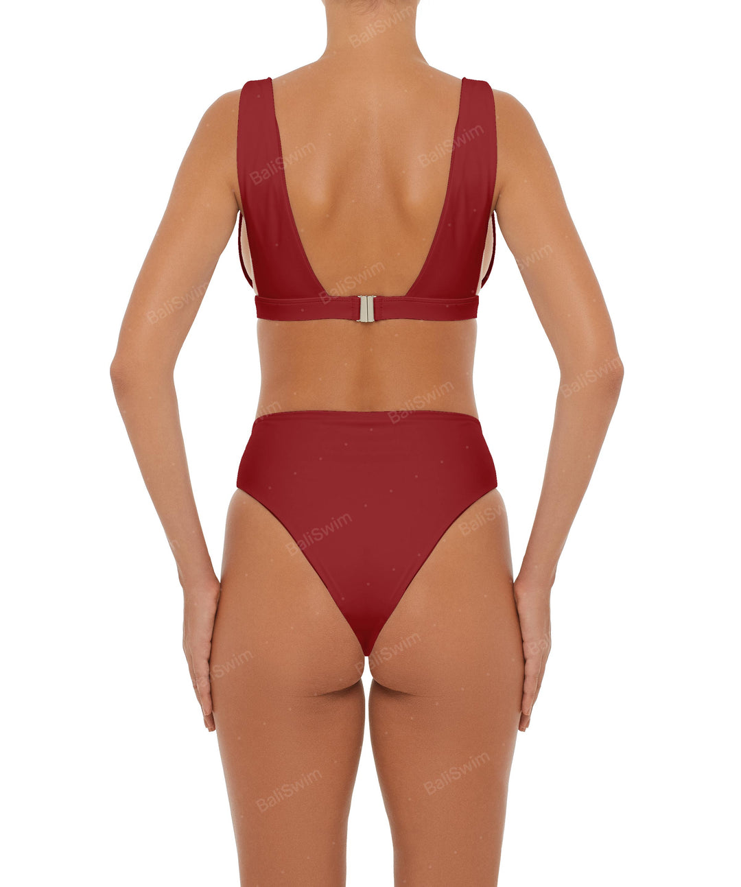 BSWS-T55 Plunge Neck Bikini Top