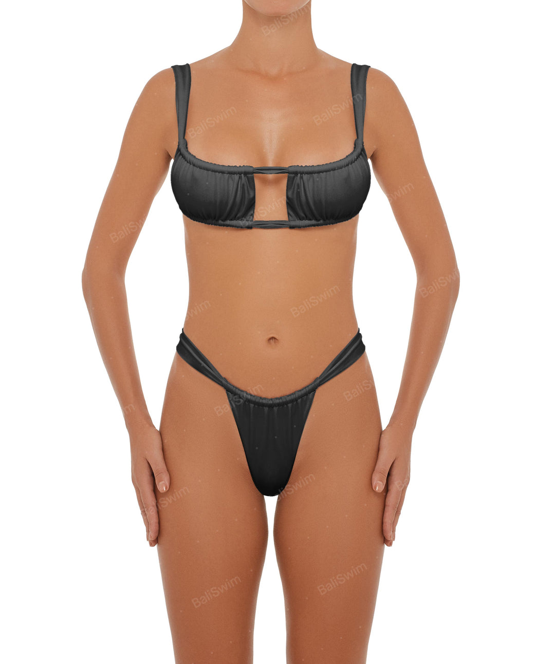 BSWS-B60 Wide Strap Bikini Bottom