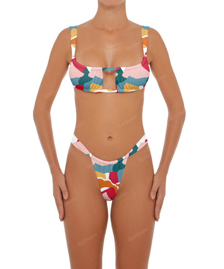 BSWS-B60 Wide Strap Bikini Bottom