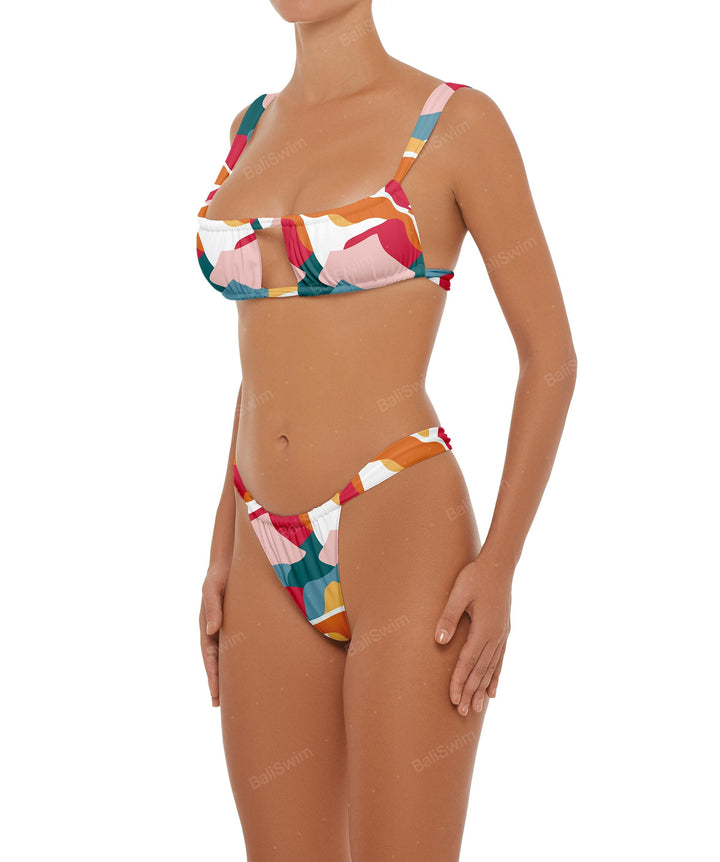 BSWS-B60 Wide Strap Bikini Bottom