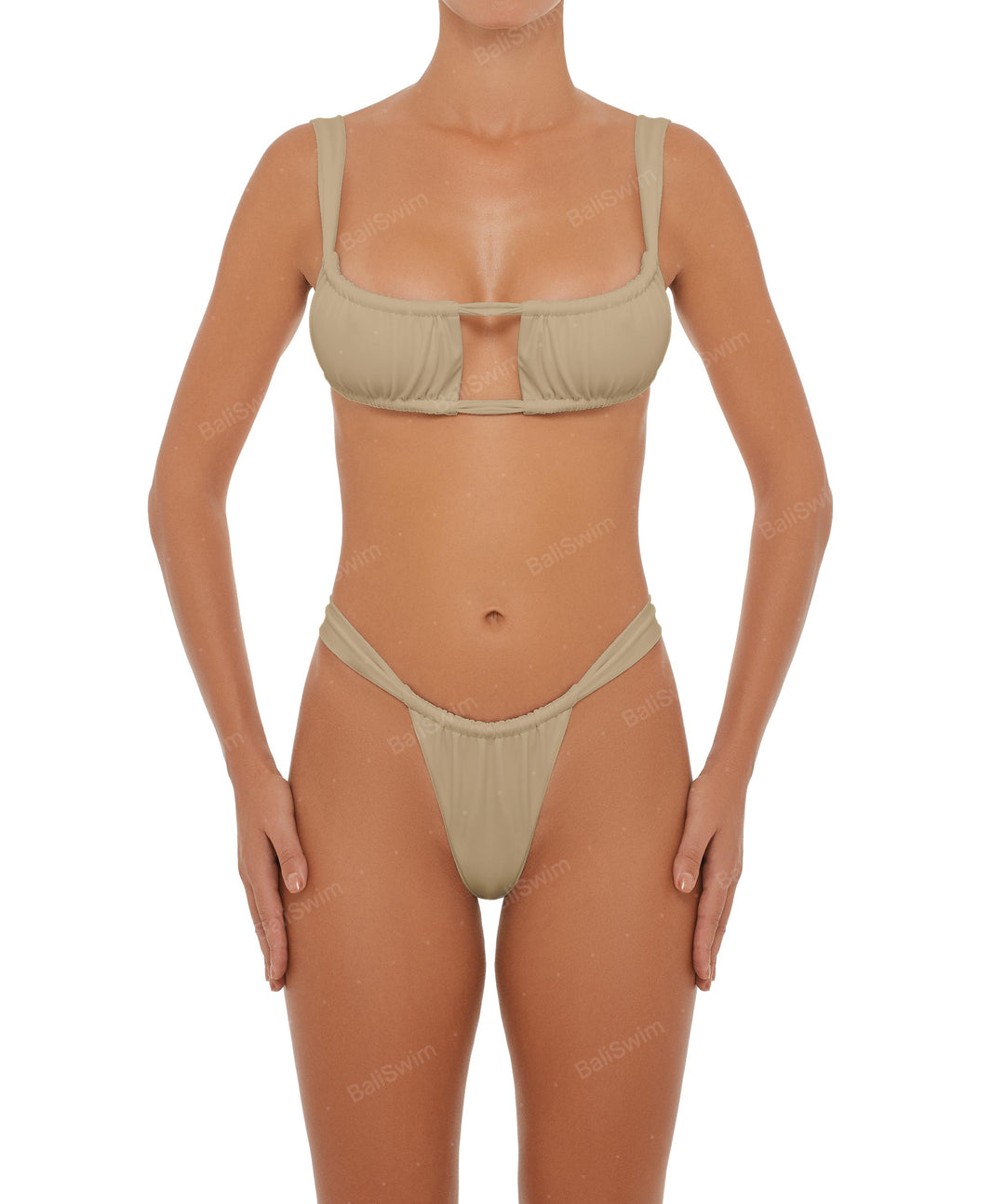 BSWS-B60 Wide Strap Bikini Bottom