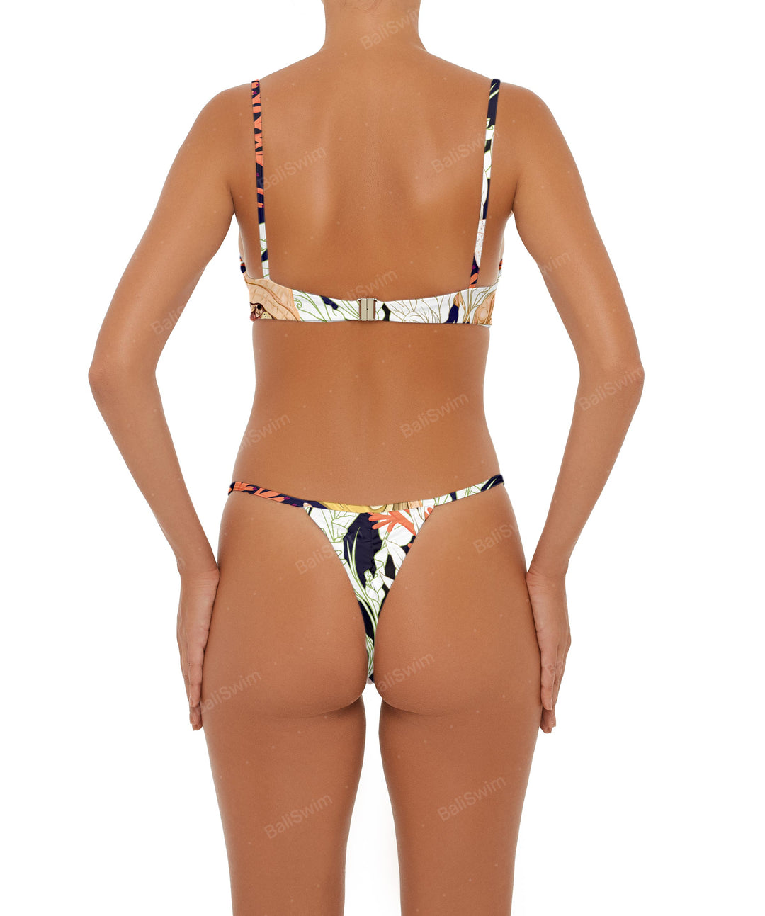 BSWS-B63 Ruched Bikini Bottom